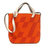 Swift Toile H Cabas H En Biais 27 Orange