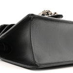 Satin Crystal GG Monogram Mini Dionysus Top Handle Bag Black