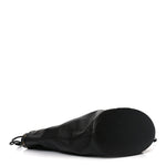 Santorini Lux Calfskin Y Drawstring Tote Black