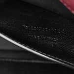 Lambskin Chevron Quilted Mini Loulou Rouge Cabernet