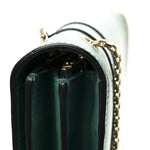 Calfskin Serpenti Forever Medium Shoulder Bag Emerald Green