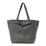 Soft Grained Calfskin Small Belt Cabas Phantom Grey