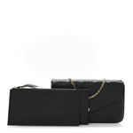 Empreinte Pochette Felicie Chain Wallet Black