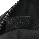 Nylon Monogram Small Flat Messenger Bag Black