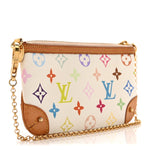 Monogram Multicolor Pochette Milla MM White