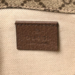 GG Supreme Monogram Neo Vintage Web Belt Bag Brown