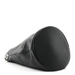 Vitello Daino Bucket Bag Black