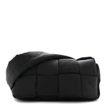 Nylon Intrecciato Padded Tech Cassette Bag Black