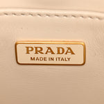 Spazzolato Cleo Shoulder Bag Avorio