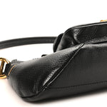 Grained Calfskin The 99 Shoulder Bag Black