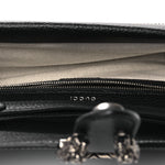 Dollar Calfskin Web Small Dionysus Crossbody Bag Black