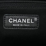 Patent Quilted Large Coco Shine Accordion Flap Black