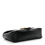Calfskin Matelasse Small GG Marmont Shoulder Bag Black