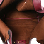 Grained Calfskin Softbit Maxi Shoulder Bag Rosso