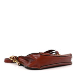 Calfskin Marcie Top Handle Bag Sepia