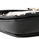 Empreinte Monogram Giant Broderies Pochette Metis Black