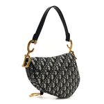 Oblique Saddle Bag Blue