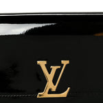 Patent Louise EW Clutch Black