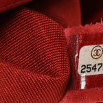 Lambskin Quilted Medium Boy Flap Red