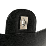 Caviar Quilted Jumbo Single Flap Black