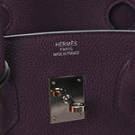 Togo Birkin 35 Cassis
