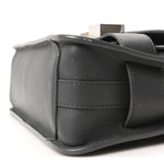 Calfskin Mini PS11 Classic Shoulder Bag Heather Grey