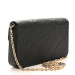 Empreinte Pochette Felicie Chain Wallet Black