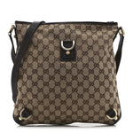 Monogram Abbey Messenger Bag Dark Brown