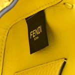 Cuoio Roma Sellerissima Nappa Sintetica Tape Stitch Mini Baguette Acid Yellow