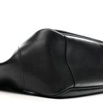 Soft Calfskin Small Mercato Tote Bag Black