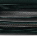 Calfskin Garden Dionysus Chain Wallet Emerald
