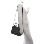 Grained Calfskin Small The Tote Bag Black