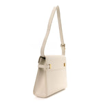 Smooth Calfskin Manhattan Shoulder Bag Crema Soft