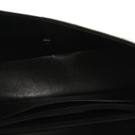 Lambskin Quilted Mini Rectangular Flap Black
