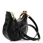 Calfskin GG Matelasse Mini Hobo Shoulder Bag Black