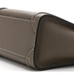Drummed Calfskin Nano Luggage Souris