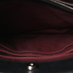 Grained Calfskin Medium Neo Executive Shopper Tote Black
