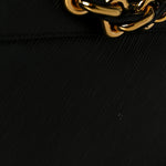 Epi Twist Braided Strap Shoulder Bag MM Black