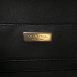 Lambskin Quilted Coco Click Bag Black
