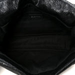 Arena Calfskin Small Monaco Flap Bag Black
