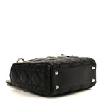 Lambskin Cannage Mini Lady Dior Black