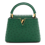 Ostrich Capucines Mini Mint