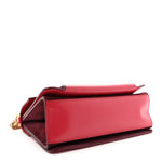 Goatskin Suede Small GV3 Shoulder Bag Pink Aubergine