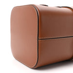 Smooth Calfskin Medium Cuir Triomphe Box Tan