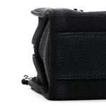 Mixed Fibers Small Deauville Bowling Bag Navy Blue