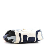 Silk Maxi Scarf Chanel 19 Flap Black Blue White