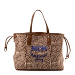 Visetos Large Liz Reversible Shopper Tote Cognac
