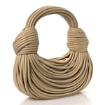 Nappa Mini Tubular Double Knot Porridge