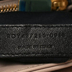 Calfskin Y Quilted Monogram Medium Loulou Chain Satchel Dark Beige