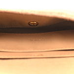 Mink Shiny Nappa Nano Baguette Charm Naturale Oro Soft